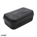 عکس از عینک ورزشی با فریم مشکی و بنفش رنگ، 3 لنز قابل تعویض و تجهیزات کامل مدل 8119-C5
