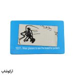 عکس از عینک ورزشی با فریم مشکی و قرمز رنگ، 3 لنز قابل تعویض و تجهیزات کامل مدل 9317-C9