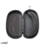 عکس از عینک ورزشی با فریم مشکی و قرمز رنگ، 3 لنز قابل تعویض و تجهیزات کامل مدل 9317-C9
