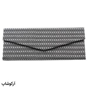 عکس از قاب عینک کتابی و مثلثی شکل با رنگ طوسی (تاشو) مدل 992601