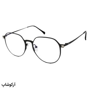 عکس از فریم عینک طبی چند کاوره با فریم رنگ نوک مدادی، گرد و از جنس آلومینیوم مدل 7023
