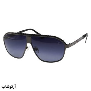 عکس از عینک آفتابی Louis Vuitton با فریم خلبانی، رنگ نوک مدادی و لنز دودی و پلاریزه مدل LV20