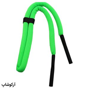 عکس از بند عینک جورابی چینی با رنگ سبز مدل 992672
