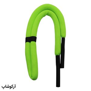 عکس از بند عینک جورابی چینی با رنگ سبز فسفری مدل 992677