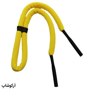 عکس از بند عینک جورابی چینی با رنگ زرد مدل 992674