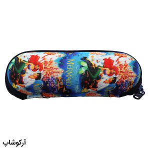 عکس از کیف عینک بچه‌گانه زیپ دار با طرح پری دریایی کوچولو The Little Mermaid مدل 992693