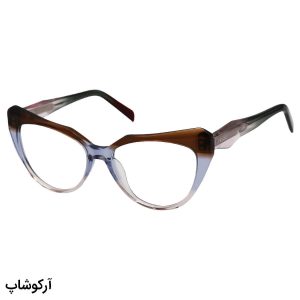 عکس از عینک طبی زنانه PRADA با فریم استیت، چند رنگ و چشم گربه ای شکل مدل G6061