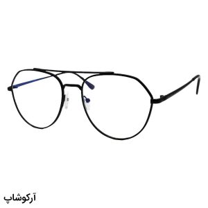 عکس از عینک برند پلیس با فریم مشکی رنگ، خلبانی شکل و دسته فنری (لنز بلوکات و UV400) مدل 9639