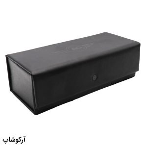 عکس از کیف عینک امریکن اپتیکال AO درب مگنتی، مستطیلی شکل و رنگ مشکی مدل 992717