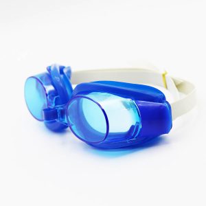 عکس از عینک شنا بچه گانه با رنگ آبی و بند کشی مدل DZ-1600
