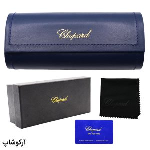 عکس از پک اورجینال عینک برند شوپارد Chopard با تمام تجهیزات مدل 992725