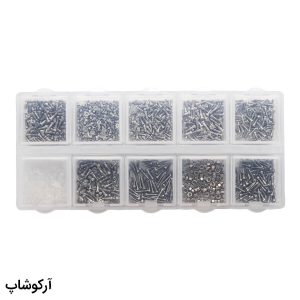 عکس از پک 10 مدل پیچ و مهره برای عینک کد 992719