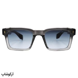 عکس از عینک آفتابی موسکات با فریم مربعی شکل، طوسی رنگ و لنز دودی سایه روشن مدل 86025