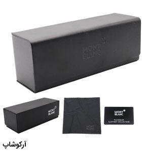 عکس از پک اورجینال عینک برند مون بلان Montblanc با تمام تجهیزات مدل 992721