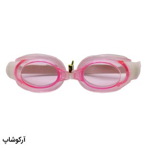 عکس از عینک شنا بچه گانه با رنگ صورتی و بند کشی مدل DZ-1600