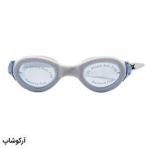 عکس از عینک شنا CIMA سفید رنگ، از جنس سیلیکونی به همراه گوش گیر مدل CM5200