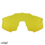 عکس از عینک ورزشی 3 کاوره با فریم و دسته رنگ مشکی مات، لنز پلاریزه و تمام تجهیزات همراه مدل 8119-C1