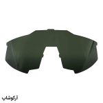 عکس از عینک ورزشی 3 کاوره با فریم و دسته رنگ مشکی مات، لنز پلاریزه و تمام تجهیزات همراه مدل 8119-C1