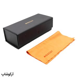 عکس از قاب عینک موسکات Moscot مستطیلی شکل، مشکی رنگ و مگنتی مدل 992738