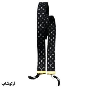 عکس از بند عینک نواری برند لویی ویتون LOUIS VUITTON با رنگ مشکی و از جنس پارچه‌ای مدل 992769