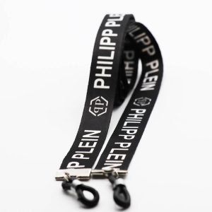 عکس از بند عینک نواری برند فیلیپ پلین Philipp Plein با رنگ مشکی و از جنس پارچه‌ای مدل 992755