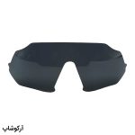 عکس از عینک ورزشی 3 کاوره با فریم و دسته مشکی رنگ، لنز پلاریزه و تجهیزات کامل مدل 9317-C1
