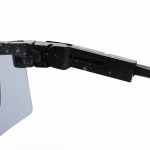 عکس از عینک ورزشی برند Pit-Viper با فریم مشکی رنگ، لنز دودی تیره و دارای UV400 مدل 49282-C01