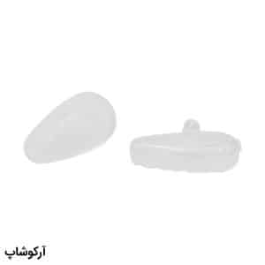 عکس از پد بینی عینک بی‌رنگ و شفاف - پیچی (پک دو تایی) مدل 992795