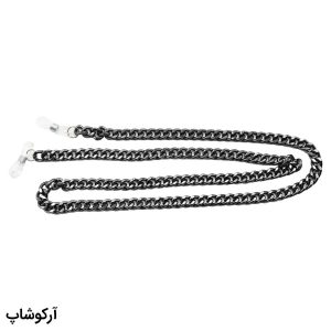 عکس از بند عینک زنجیری با رنگ نوک مدادی، از جنس آلومینیوم، سبک و ضدحساسیت مدل MAH292