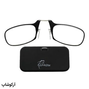 عکس از عینک مطالعه رابینسون ROBINSON نزدیک بین طرح بدون دسته، رو بینی و دماغی مدل 15543