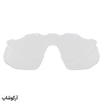 عکس از عینک ورزشی OAKLEY با فریم مشکی رنگ، 5 کاور لنز قابل تعویض و تجهیزات کامل مدل OO9442-0338