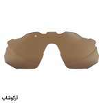 عکس از عینک ورزشی OAKLEY با فریم مشکی رنگ، 5 کاور لنز قابل تعویض و تجهیزات کامل مدل OO9442-0338