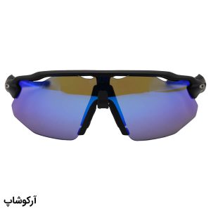 عکس از عینک ورزشی OAKLEY با فریم مشکی رنگ، 5 کاور لنز قابل تعویض و تجهیزات کامل مدل OO9442-0338