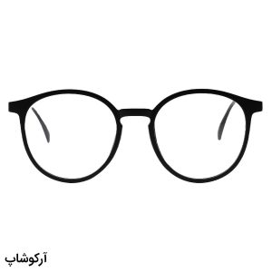 عکس از عینک طبی 5 کاوره با فریم گرد، رنگ مشکی مات و از جنس کائوچو برند Ray-Ban مدل 12186
