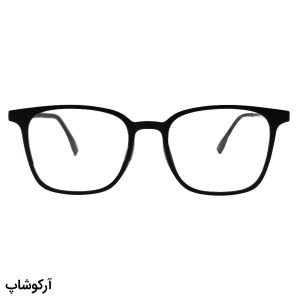 عکس از عینک طبی 5 کاوره با فریم مربعی، رنگ مشکی مات و از جنس کائوچو برند Ray-Ban مدل 12201