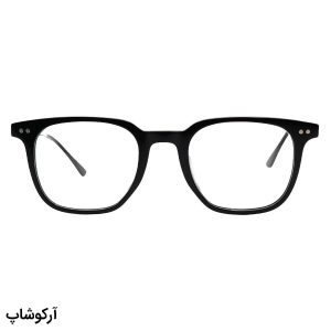 عکس از عینک طبی تک کاوره با فریم رنگ مشکی، شکل مربعی، از جنس استات برند Ray-Ban مدل OLD014A