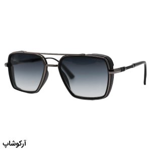 عکس از عینک آفتابی میباخ با فریم MAYBACH، رنگ نوک مدادی و لنز سبز سایه روشن مدل 88034