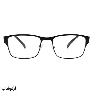 عکس از عینک مطالعه بلوکات نزدیک بین با فریم مستطیلی، رنگ مشکی و دسته فنری مدل 51125