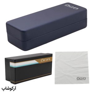 عکس از پک اورجینال عینک طبی برند اوگا مورل OGA MOREL با تمام تجهیزات (سایز کوچک) مدل 992821