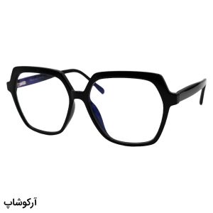 عکس از عینک طبی زنانه Chopard با فریم مشکی رنگ، شکل پروانه‌ای، دسته سیم‌دار و لولا فنری مدل 2018