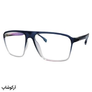 عکس از عینک طبی AX Exchange با فریم شکل خلبانی، رنگ مشکی دو رنگ، بیس‌دار و از جنس TR مدل 5009