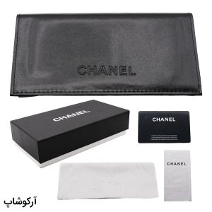 عکس از پک اورجینال عینک برند شنل (Chanel) با تمام تجهیزات مدل 992838