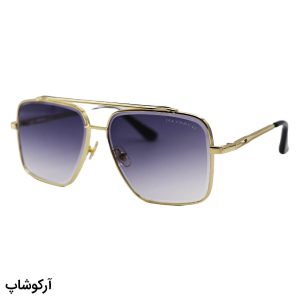 عکس از عینک آفتابی لاکچری MAYBACH با فریم مربعی شکل، رنگ طلایی و لنز دودی سایه روشن مدل O2001