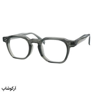 عکس از عینک طبی Celine با فریم فتوکرومیک، مربعی شکل، رنگ طوسی، دسته سیم‌دار و رنگ ثانویه (طوسی تیره) مدل 52608