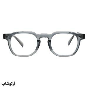 عکس از عینک طبی سلین با فریم فتوکرومیک، مربعی شکل، رنگ سبز، دسته سیم‌دار و رنگ ثانویه (سبز کله غازی) مدل 52608
