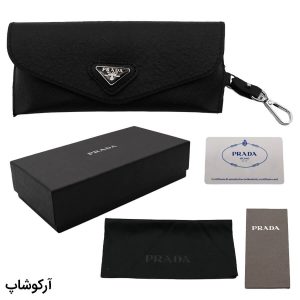 عکس از پک اورجینال عینک برند پرادا (PRADA) با تمام تجهیزات مدل 992839