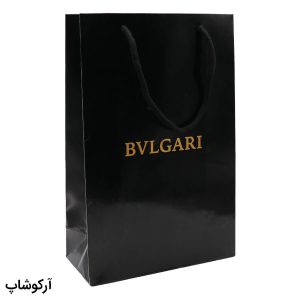 عکس از بگ، پاکت و ساک دستی هدیه عینک بولگاری (BVLGARI) با طراحی رنگ مشکی مدل 992906