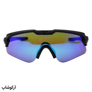 عکس از پک عینک ورزشی و عینک طوفان برند oakley به همراه 4 کاور لنز و تجهیزات جانبی کامل مدل z87+
