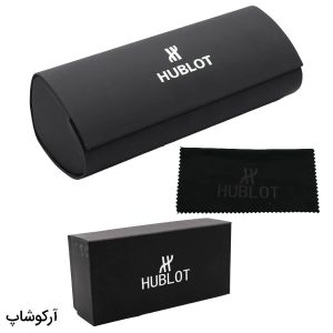 عکس از پک اورجینال عینک برند هابلوت (HUBLOT) با تمام تجهیزات مدل 992840