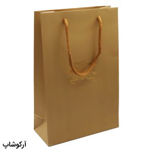 عکس از بگ، پاکت و ساک دستی هدیه عینک باربری (BURBERRY) با طراحی رنگ قهوه ای مدل 992905